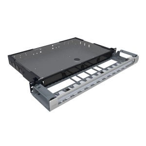360G2 Fibre Patch Panel InstaPATCH 360 4 Slot Fixed 360G2-1U-MOD-FX Black (H)1U