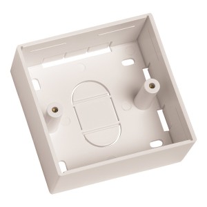 Backbox Single Gang 760189472 White (D)37mm