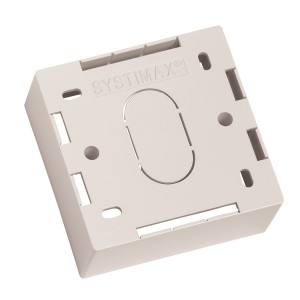 Backbox Single Gang 760189472 White (D)37mm