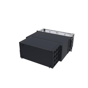 HD Fibre Patch Panel InstaPATCH 360 Modular Unloaded 16 Slot Sliding 760209965 Black (H)4U x (W)19"