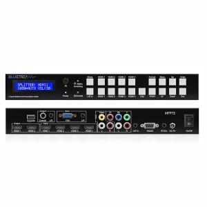 Multi-format Presentation Switch 7:2 4x HDMI-In, 1x VGA-In, 2x Video-In 2x HDMI-Out MFP72