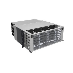 Ultra Density Fibre Patch Panel InstaPATCH 360 Modular Unloaded 24 Slot Sliding 760227314 Silver (H)4U