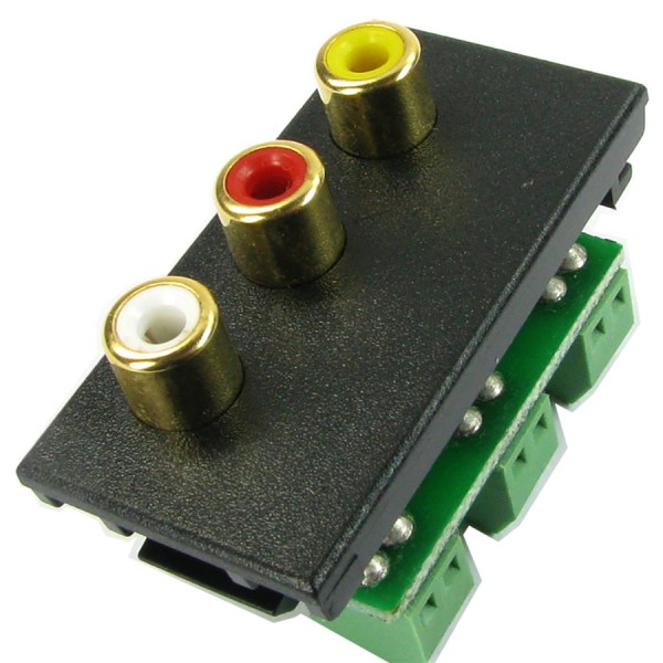 Composite RCA Phono Euro Modules
