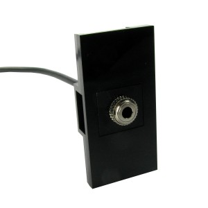 Audio Jack Euro Module Fly Lead 3.5mm Stereo Black NX-WPM-273QT  