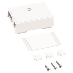 Surface Mounted Outlet M101 4Port M Series 107952459 White (H)99.57mm x (W)71.88mm x (D)30.48mm