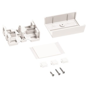 Surface Mounted Outlet M101 4Port M Series 107952459 White (H)99.57mm x (W)71.88mm x (D)30.48mm