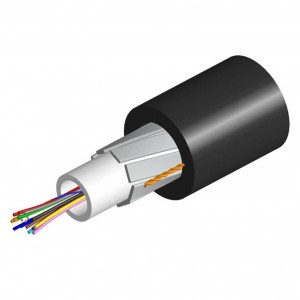 LazrSPEED 300 Fibre Cable Loose Tube MM 24 Fibre OM3 50/125 LSZH Dca-s2,d1,a1 Black Z-024-DN-5L-F12BK/D