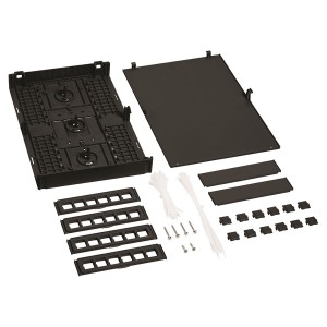 M224 Zone Enclosure 12-Port Unloaded 700016462 Black (H)310mm x (W)215mm x (D)37mm