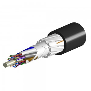 LazrSPEED 550 Fibre Cable Loose Tube MM 24 Fibre OM4 50/125 LSZH Dca-s2,d1,a1 Black Z-024-LN-5K-F12BK/20G/HTS/D