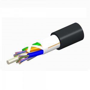 TeraSPEED Fibre Cable Gel Free Loose Tube SM 12 Fibre OS2 9/125 LSZH Eca Black Z-012-LN-8W-F12BK/25D