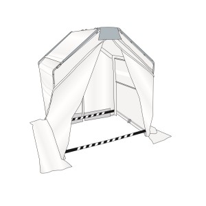 G.fast Cabinet Jointers Tent (H)1800mm x (W)2000mm x (D)1200mm