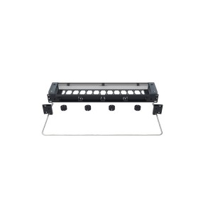 360 MP Patch Panel InstaPATCH 360 Modular Unloaded 4 Slot Flat 760193755 Grey (H)1U