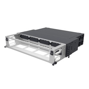 360G2 Fibre Patch Panel InstaPATCH 360 8 Slot Fixed 760210740 Black (H)2U