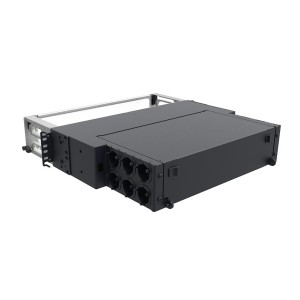 360G2 Fibre Patch Panel InstaPATCH 360 8 Slot Fixed 760210740 Black (H)2U