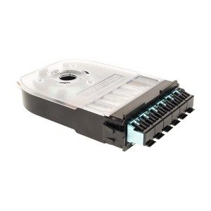 360G2 Cartridge with Pigtails A 6 Fibre MM 3x SC Duplex Aqua 360G2 Cassette 6-SC-LS-AQ-Pigtails A