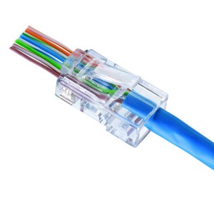 FT-45 Plug RJ45 Cat5e Unshielded Pack Qty: 100pcs  