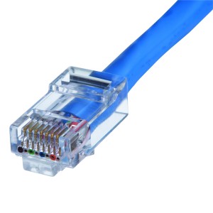 FT-45 Plug RJ45 Cat6 Unshielded Pack Qty: 25pcs