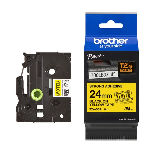 Brother P-Touch TZe Strong Adhesive Tapes