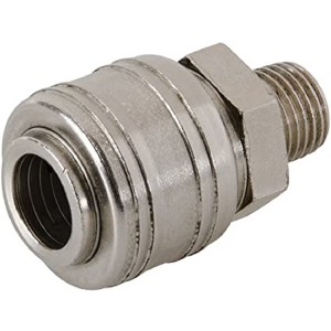 Airflow Connector Series 25 Coupler Female (Dia)1/4" BSP Thread Male   