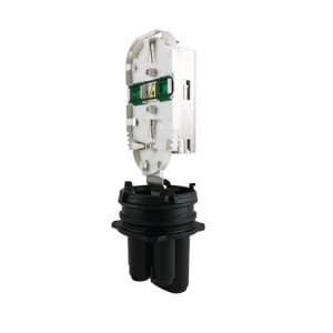 Dome Closure 12 Fibre FST 4 Port (3x Round, 1x Oval) FSTTB-AXBFA11 Black (L)310mm (Dia)110mm