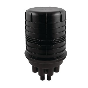 Dome Closure 96 Fibre FML 13 Port (12x Round, 1x Oval) FMLTB-AXXCJ1X Black (L)400mm (Dia)275mm