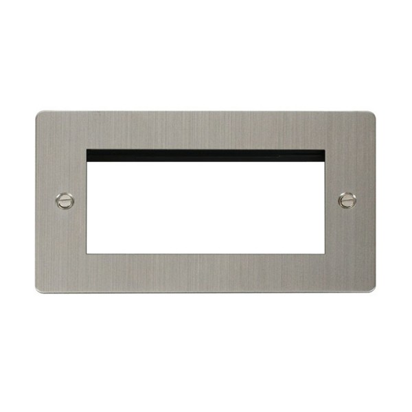 Scolmore Metallic Euro Faceplates