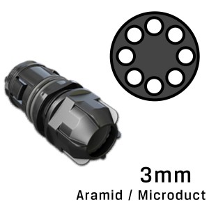 Circular Port Entry Gland 8 Way 3mm Cables or Conduit UMJ/CMJ/MMJ/LMJ XJTSC02260