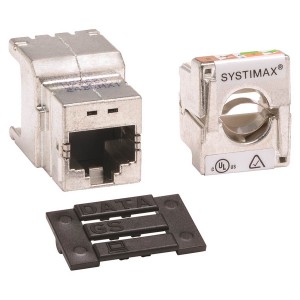 GigaSPEED X10D HGS620 Jack Cat6A Shielded 760152801 Silver