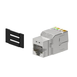 GigaSPEED X10D HGS620 Jack Cat6A Shielded 760152801 Silver
