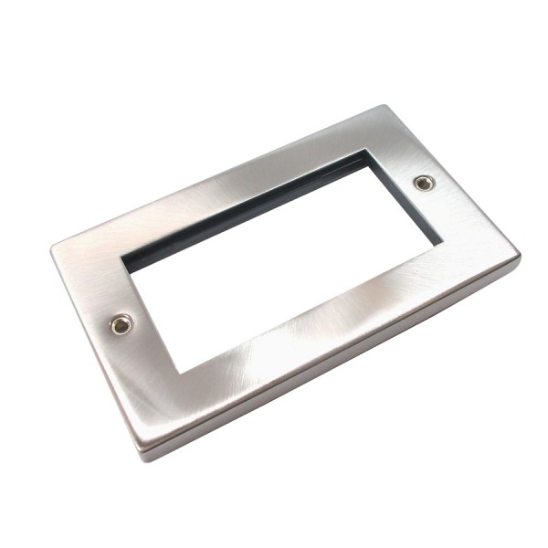 Scolmore Metallic Euro Faceplates