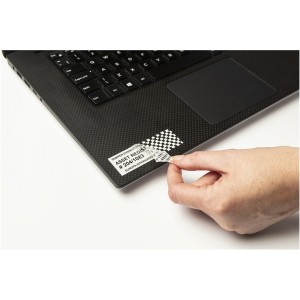 P-Touch Tape Cassette Security Black on White TZe-SE4 (W)18mm x (L)8Mtr