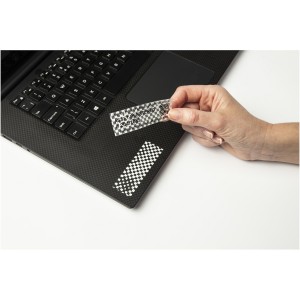 P-Touch Tape Cassette Security Black on White TZe-SE4 (W)18mm x (L)8Mtr