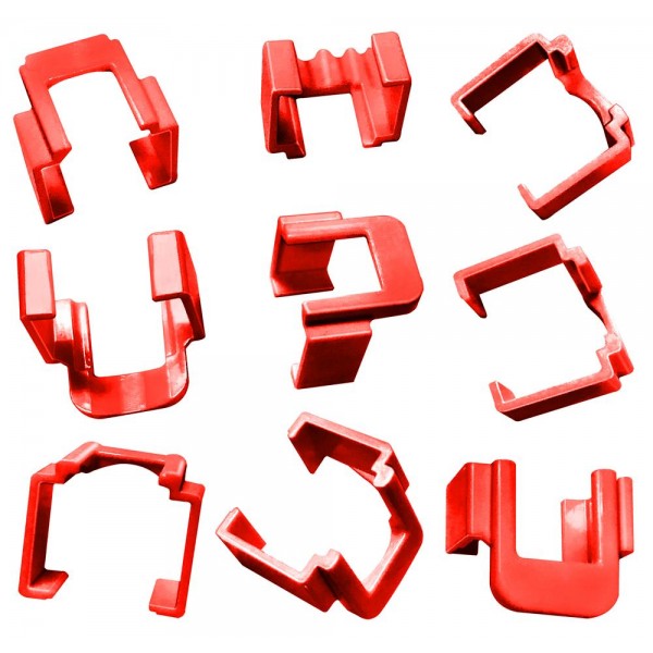 NETCONNECT Patch Lead Colour Clip for Clear Slimline Boots