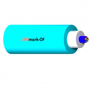 Fibre Cable Micro Bundle Loose Tube MM 12 Fibre OM4 50/125 LSZH B2ca-s1,d0,a1 Aqua