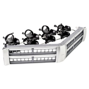 360 Evolve Modular Patch Panel Shielded 48Port Angled Unloaded Rear Cable Management 760151746 Grey (H)2U
