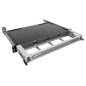 HD Fibre Patch Panel InstaPATCH 360 Modular Unloaded 4 Slot Sliding HD-1U-SP Black (H)1U x (W)19"