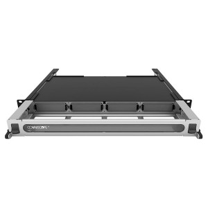 HD Fibre Patch Panel InstaPATCH 360 Modular Unloaded 4 Slot Sliding HD-1U-SP Black (H)1U x (W)19"
