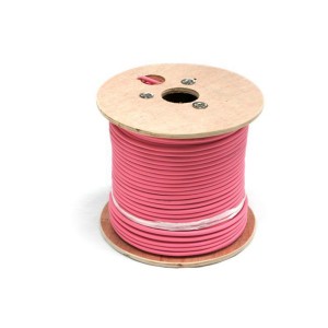 OFC Speaker Cable 4 Core 16AWG 100V LSZH Eca Pink (L)200Mtr Strands 41x0.2mm