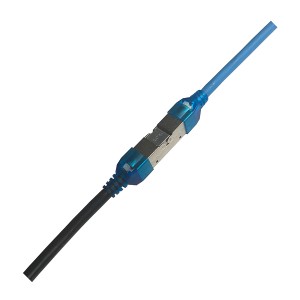 Cable Extender Cat6A Solid or Stranded Shielded Silver