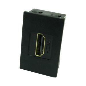 LJ6C Module Quick Connect Coupler HDMI Black   