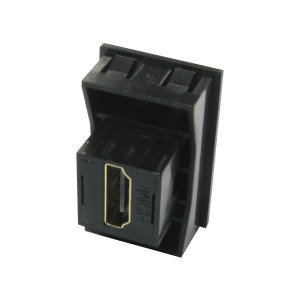 LJ6C Module Quick Connect Coupler HDMI Black