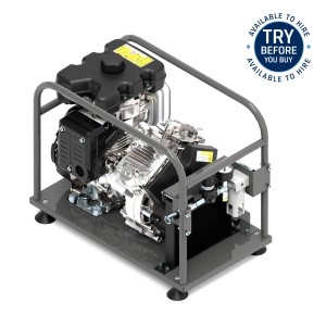Fibre Blowing Compressor 270 lt/min 10 Bar 80dB Petrol LM7010