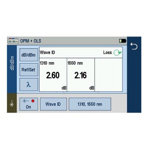 FlexScan FS300-325 OTDR with OLS & OPM Basic Kit Quad 850/1300/1310/1550 29/29/37/36dB SC/APC & SC WiFi & Bluetooth