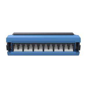 360 Fibre Patch Panel Module 12 Fibre SM 6x LC Duplex Internal Shutters 360DPis-12LC-SM Blue