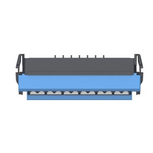 360 Fibre Patch Panel Module 12 Fibre SM 6x LC Duplex Internal Shutters 360DPis-12LC-SM Blue