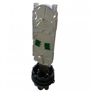 Dome Closure 24 Fibre FRBU 9 Port (8x Round, 1x Oval) FRBTB-AXXNB2X Black (L)435mm (Dia)130mm