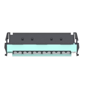 360 Fibre Patch Panel Module 24 Fibre MM 12x LC Duplex Internal Shutters 360DPis-24LC-LS Aqua