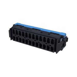 360 Fibre Patch Panel Module 24 Fibre SM 12x LC Duplex Internal Shutters 360DPis-24LC-SM Blue