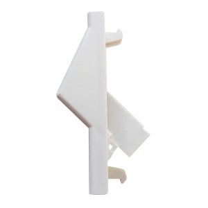 Angled Shutter Euro Removable Hinged Shutter Keystone White