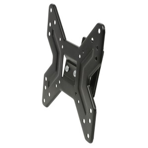 Flat Screen Wall Mount Tilt & Swivel 200x200 10" to 40" 25kg Black